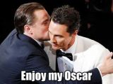Leonardo DiCaprio was a gracious Oscar loser