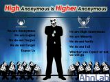 Anonymous desktop background set by malware