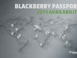 BlackBerry Passport availability