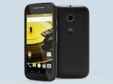 Motorola Moto E 4G front and back