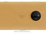 Lumia 830 Gold Edition back view