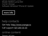 Lumia 930 software version