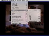 The MPlayerX media player enables you to easily adjust the video aspect ratio.