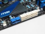 MSI 990FXA-GD80 AM3+ Bulldozer motherboard SATA ports and USB 3.0 header