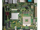 MSI QM77 fanless motherboard for mobile Intel Ivy Bridge CPUs - Top view