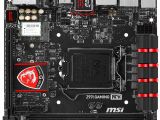 MSI Z97I Gaming ACK Motherboard, front view