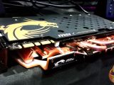 MSI GeForce GTX 970 Gold, bottom view