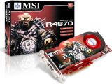 MSI's HD 4870 graphics card with 1GB of GDDR5 memory