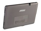 MSI WindPad 110W Windows 7 tablet powered by AMD Brazos APU - Rear view
