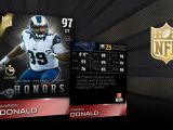 Aaron Donald is the winner of the same award on the defensive