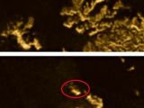 Magic island appears on the surface of Titan