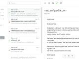 Mailbox can be used to visualize the list of sent emails for all connected accounts