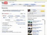 Fake YouTube page and warning bar