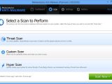 Malwarebytes Anti-Malware - Scan options