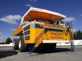 The truck is now operating at a mine in Siberia