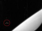 NASA image said to show an alien spacecraft hovering over Earth