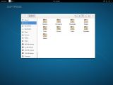 Manjaro GNOME Community Edition file manager