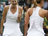 Sharapova's swan-inspired dress