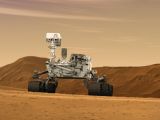 Artist's impression of the Curiosity rover