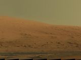 Mount Sharp panorama under natural Mars lighting