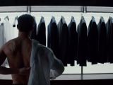 Christian Grey’s wardrobe lives up to his family name, as you can see