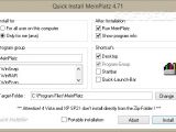 MeinPlatz: Several tweaks can be performed during the installation process.