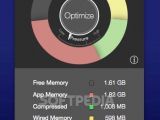 Memory Monitor: Not only does it look good, but the Dark theme can help you in low light situations