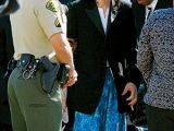 Michael Jackson arrives in court – media chooses to focus on his pajamas instead