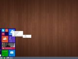 Windows 10 build 9888 Start menu options