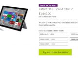 Surface Pro 3 discount for the i7 version