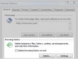 IE8 Beta 2 Browsing History Preferences