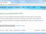 Accessing Hotmail over HTTPS