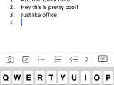 OneNote for iOS in action