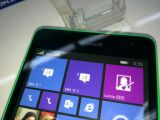 Lumia 535 Microsoft branding on the front