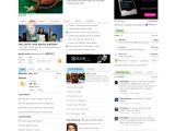 The overhauled MSN home page