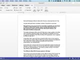 Writing an article in Word