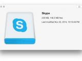 Skype disk image (mounted)