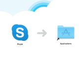 Moving Skype to the applications folder
