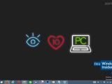 I Love PC wallpaper on Windows 10