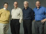 From left to right: Bill Gates, Craig Mundie, Ray Ozzie, Steve Ballmer