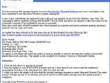Fake Microsoft Security Bulletin
