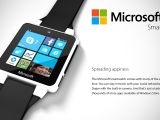 It runs a new version of Windows 8 for small screen devices