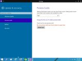 Windows 10 build 9888 TP update screen