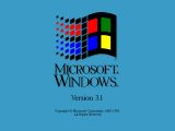 Windows 3.1 booting screen