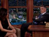 Mila Kunis stops by The Late Show with Craig Ferguson to promote her cameo in "Annie"