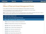 Official forms can be downloaded from the Office of Fleet and Asset Management Forms