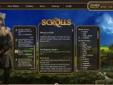 Scrolls spash screen
