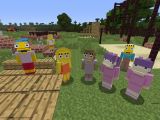 New Simpsons skins in Minecraft