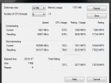 Intel Sandy Bridge mobile notebook - 7Zip benchmark