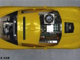 Corvette ZR1 Desktop PC Top See Through View